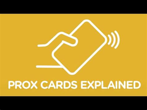 how to use prox card